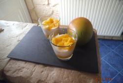 Rgime Dukan, la recette Panacotta mangue ananas 