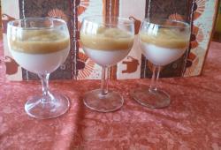 Recette Dukan : Compote de rhubarbe sur son lit de vanille