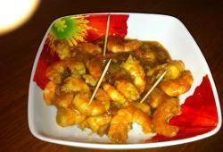 Recette Dukan : Crevettes  la sauce d'hutre