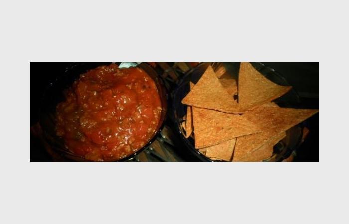 Rgime Dukan (recette minceur) : Tortilla chips salsa piquante #dukan https://www.proteinaute.com/recette-tortilla-chips-salsa-piquante-9858.html
