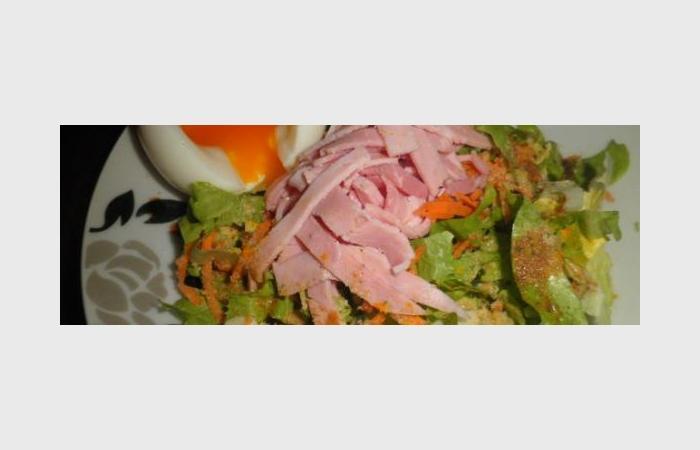 Rgime Dukan (recette minceur) : Salade du chef #dukan https://www.proteinaute.com/recette-salade-du-chef-9875.html