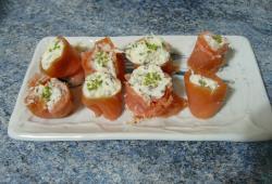 Recette Dukan : Rouls de saumon fum au radis noir rmoulade