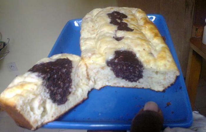 Rgime Dukan (recette minceur) : Cake brioch marbr #dukan https://www.proteinaute.com/recette-cake-brioche-marbre-11510.html