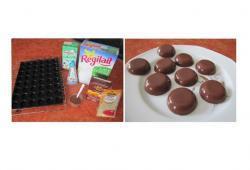 Rgime Dukan, la recette Bonbons: chocolat au lait - glatine