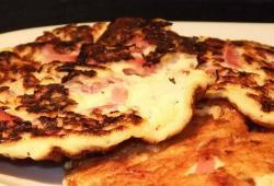 Recette Dukan : Pancake tofu soyeux jambon