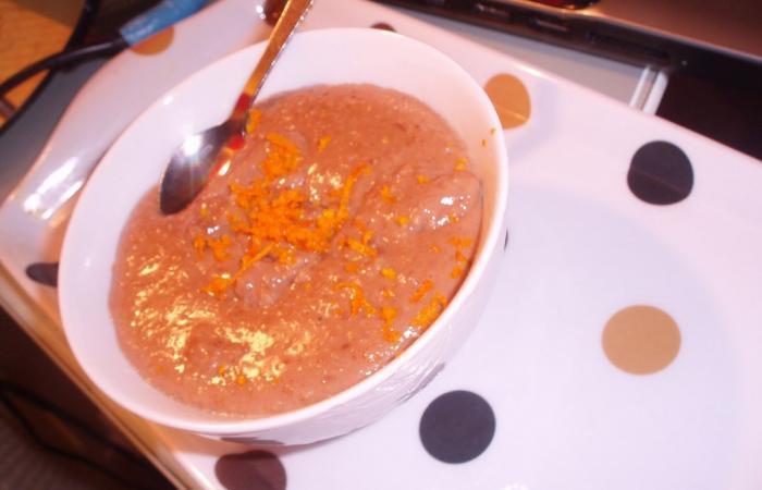 Rgime Dukan (recette minceur) : Porridge choco/orange #dukan https://www.proteinaute.com/recette-porridge-choco-orange-3632.html