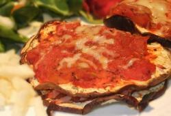 Recette Dukan : Crpes d'aubergine tomate jambon