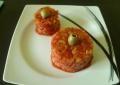 Recette Dukan : Tartare de tomates et courgettes, sucr, sal et pic