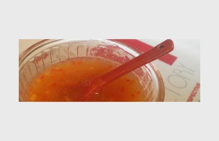 R�gime Dukan (recette minceur) : Sauce chinoise sucr�e et piquante (Sweet Chili Sauce) #dukan https://www.proteinaute.com/recette-sauce-chinoise-sucree-et-piquante-sweet-chili-sauce-10052.html