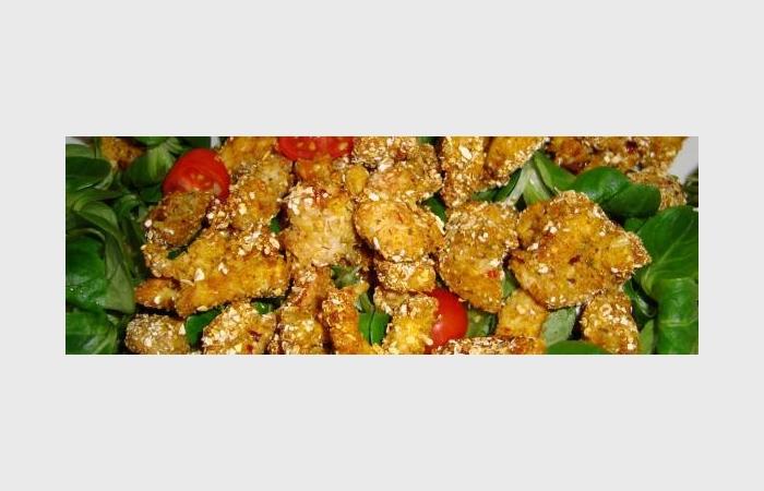 R�gime Dukan (recette minceur) : Croustis volaille #dukan https://www.proteinaute.com/recette-croustis-volaille-10065.html