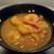 Soupe potiron, poivron et crevettes au curry Dukan