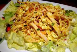 Recette Dukan : Salade de tagliatelles de poulet