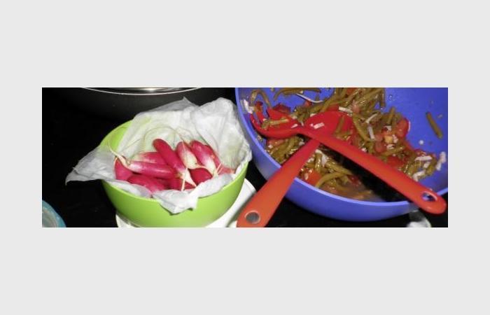 Rgime Dukan (recette minceur) : Salade de haricots avec sa sauce #dukan https://www.proteinaute.com/recette-salade-de-haricots-avec-sa-sauce-10138.html