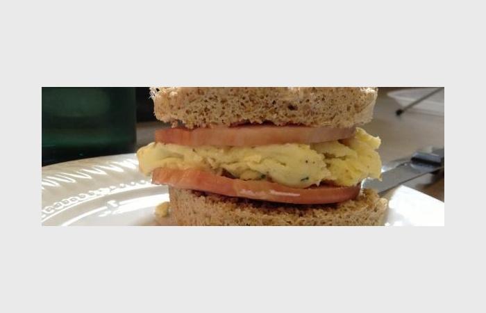 Rgime Dukan (recette minceur) : Sandwich oeuf-jambon  #dukan https://www.proteinaute.com/recette-sandwich-oeuf-jambon-10139.html