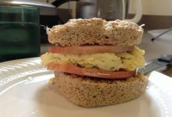 Recette Dukan : Sandwich oeuf-jambon 