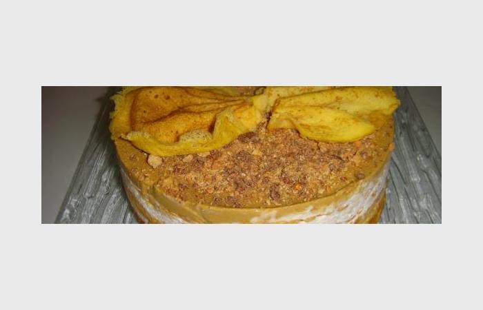 R�gime Dukan (recette minceur) : Gateau de cr�pes vanille caf� #dukan https://www.proteinaute.com/recette-gateau-de-crepes-vanille-cafe-10173.html