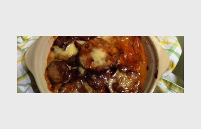 R�gime Dukan (recette minceur) : Aubergines gratin�es #dukan https://www.proteinaute.com/recette-aubergines-gratinees-10196.html