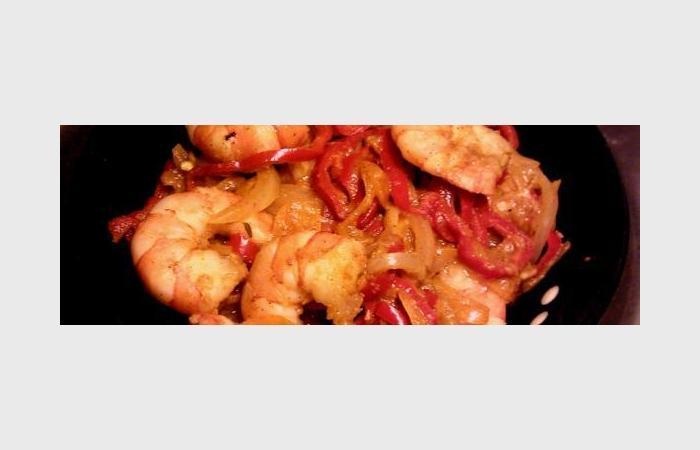 Rgime Dukan (recette minceur) : Crevettes exotiques au poivron et zestes d'agrumes #dukan https://www.proteinaute.com/recette-crevettes-exotiques-au-poivron-et-zestes-d-agrumes-10200.html