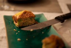 Recette Dukan : Cake saumon fumé et poireaux