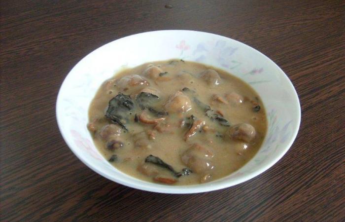 R�gime Dukan (recette minceur) : Sauce aux champignons #dukan https://www.proteinaute.com/recette-sauce-aux-champignons-1023.html