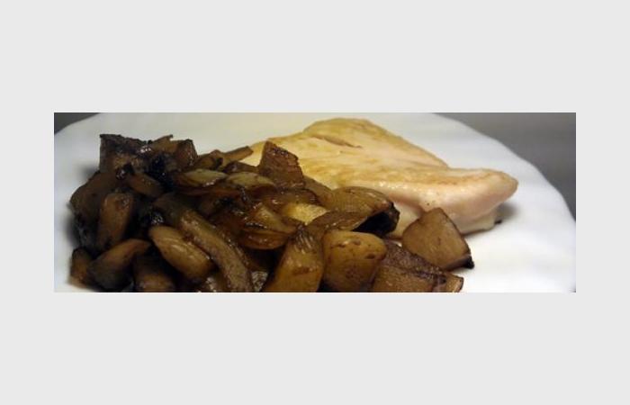Régime Dukan (recette minceur) : Navets caramélisés à l'érable et son escalope #dukan https://www.proteinaute.com/recette-navets-caramelises-a-l-erable-et-son-escalope-10242.html