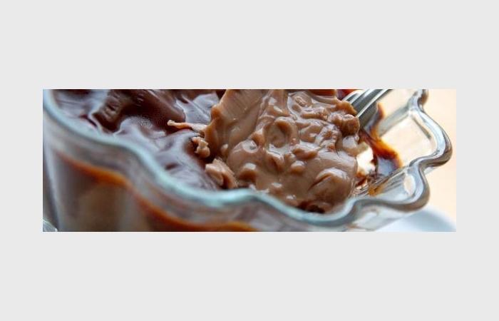 Rgime Dukan (recette minceur) : Flan au oeufs de Mamie au cacao #dukan https://www.proteinaute.com/recette-flan-au-oeufs-de-mamie-au-cacao-10258.html