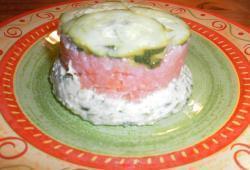 Recette Dukan : Délice tartare saumon courgette