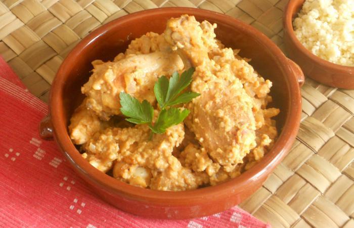 R�gime Dukan (recette minceur) : Poulet fa�on maff� (S�n�gal) #dukan https://www.proteinaute.com/recette-poulet-facon-maffe-senegal-10348.html