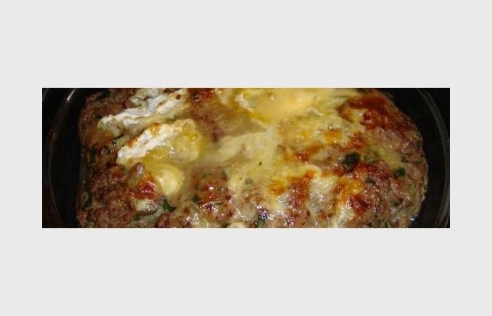 R�gime Dukan (recette minceur) : Galette de boeuf gratin�e au St Pierrelin #dukan https://www.proteinaute.com/recette-galette-de-boeuf-gratinee-au-st-pierrelin-10364.html