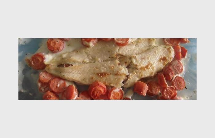R�gime Dukan (recette minceur) : Cabillaud aux carottes #dukan https://www.proteinaute.com/recette-cabillaud-aux-carottes-10370.html