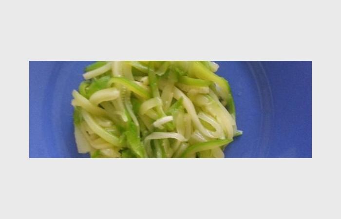 Rgime Dukan (recette minceur) : Spaguettis de courgettes express #dukan https://www.proteinaute.com/recette-spaguettis-de-courgettes-express-10372.html