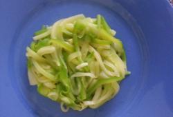 Recette Dukan : Spaguettis de courgettes express