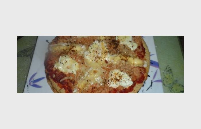 R�gime Dukan (recette minceur) : P�te � pizza moelleuse #dukan https://www.proteinaute.com/recette-pate-a-pizza-moelleuse-10407.html