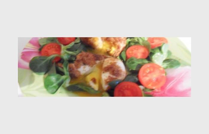 Rgime Dukan (recette minceur) : Oeuf  mollet frit  #dukan https://www.proteinaute.com/recette-oeuf-mollet-frit-10416.html