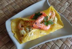 Recette Dukan : Crêpe/omelette au poisson