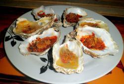 Recette Dukan : Tapas d'huîtres pochées