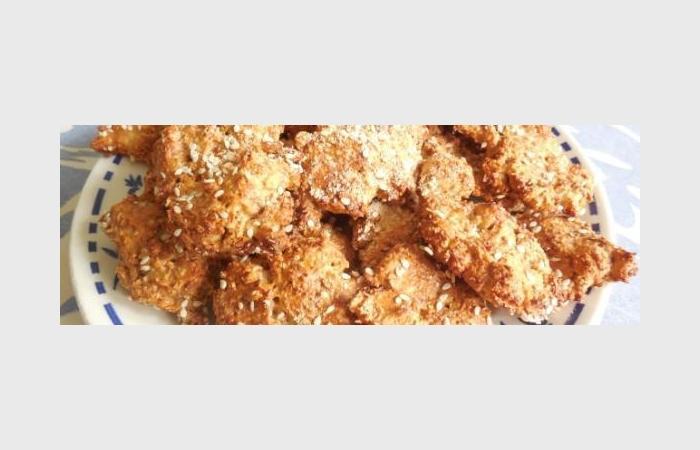 Rgime Dukan (recette minceur) : Petits biscuits au ssame #dukan https://www.proteinaute.com/recette-petits-biscuits-au-sesame-10554.html