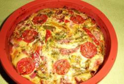 R�gime Dukan, la recette Flan de poivron au jambon