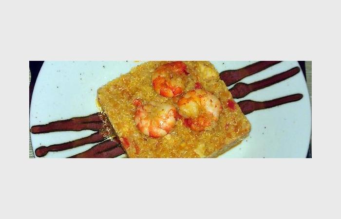 Rgime Dukan (recette minceur) : Risotto de quinoa safran aux crevettes et poulet #dukan https://www.proteinaute.com/recette-risotto-de-quinoa-safrane-aux-crevettes-et-poulet-10617.html