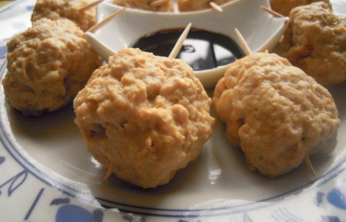 R�gime Dukan (recette minceur) : Boulettes de poulet #dukan https://www.proteinaute.com/recette-boulettes-de-poulet-1062.html