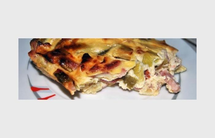 Rgime Dukan (recette minceur) : Flan'tastisque' au poireau et lardons  #dukan https://www.proteinaute.com/recette-flan-tastisque-au-poireau-et-lardons-10641.html