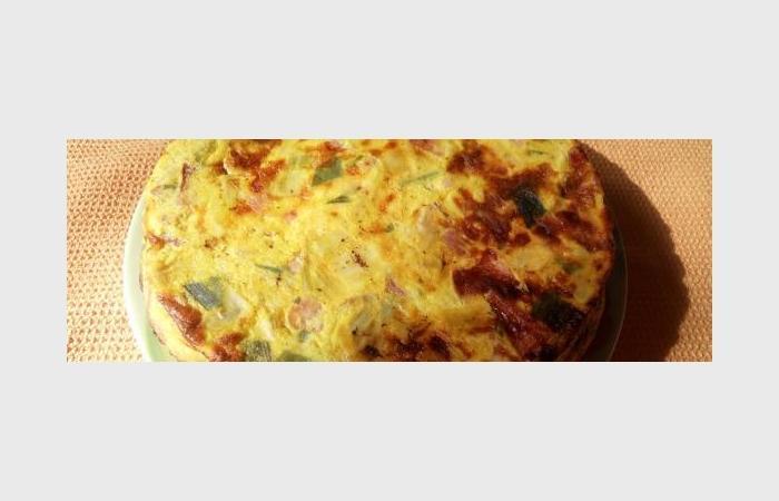 R�gime Dukan (recette minceur) : Quiche poireau tofu soyeux #dukan https://www.proteinaute.com/recette-quiche-poireau-tofu-soyeux-10669.html