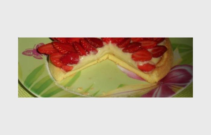 R�gime Dukan (recette minceur) : Tarte aux fraises #dukan https://www.proteinaute.com/recette-tarte-aux-fraises-10678.html