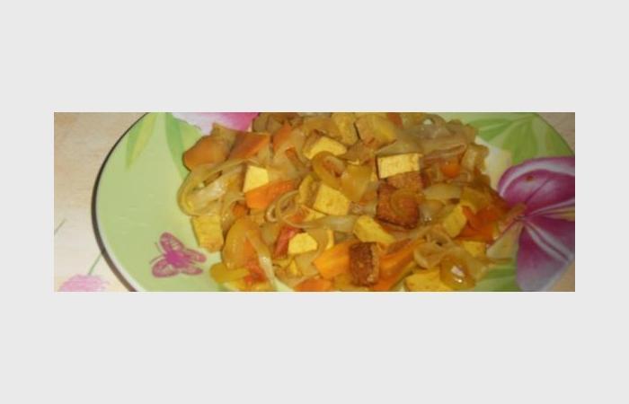 R�gime Dukan (recette minceur) : Konjac au tofu fum� #dukan https://www.proteinaute.com/recette-konjac-au-tofu-fume-10681.html