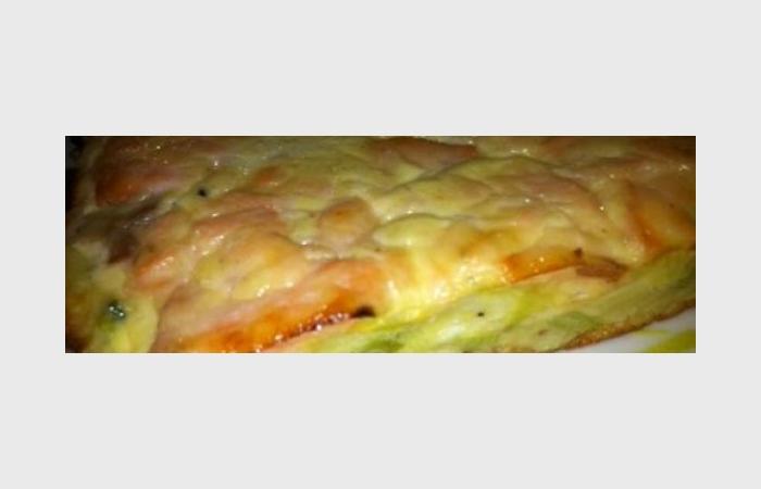 R�gime Dukan (recette minceur) : Tarte/flan poireaux/saumon (sans tol�r� sans sons) #dukan https://www.proteinaute.com/recette-tarte-flan-poireaux-saumon-sans-tolere-sans-sons-10715.html