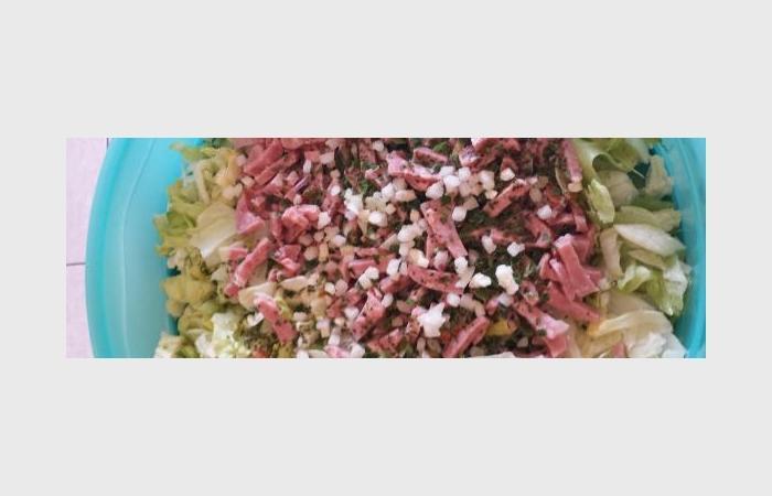 Régime Dukan (recette minceur) : Salade  d'éte #dukan https://www.proteinaute.com/recette-salade-d-ete-10717.html