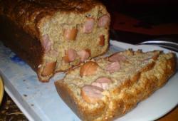 R�gime Dukan, la recette Cake au Knacks saucisses de volaille fromage