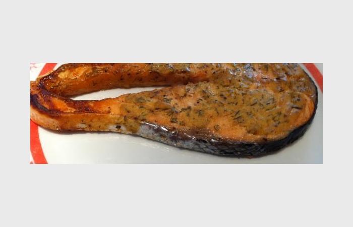 Rgime Dukan (recette minceur) : Darnes de saumon  l'aneth #dukan https://www.proteinaute.com/recette-darnes-de-saumon-a-l-aneth-10725.html