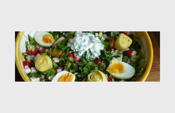Rgime Dukan (recette minceur) : Salade detox  #dukan https://www.proteinaute.com/recette-salade-detox-10789.html