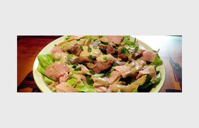 Régime Dukan (recette minceur) : Salade fermière aux gésiers chauds #dukan https://www.proteinaute.com/recette-salade-fermiere-aux-gesiers-chauds-10819.html